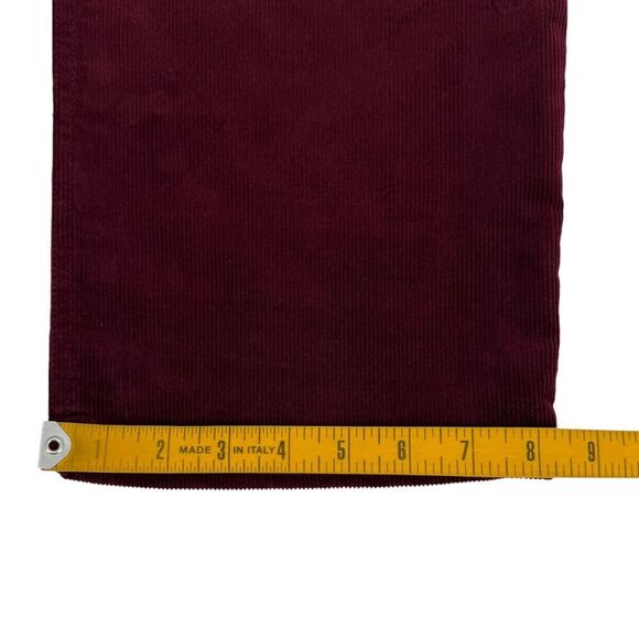 Polo Golf Ralph Lauren Men's Corduroy Pants Classic Golf Fit Burgundy 34x32 - Picture 12 of 12